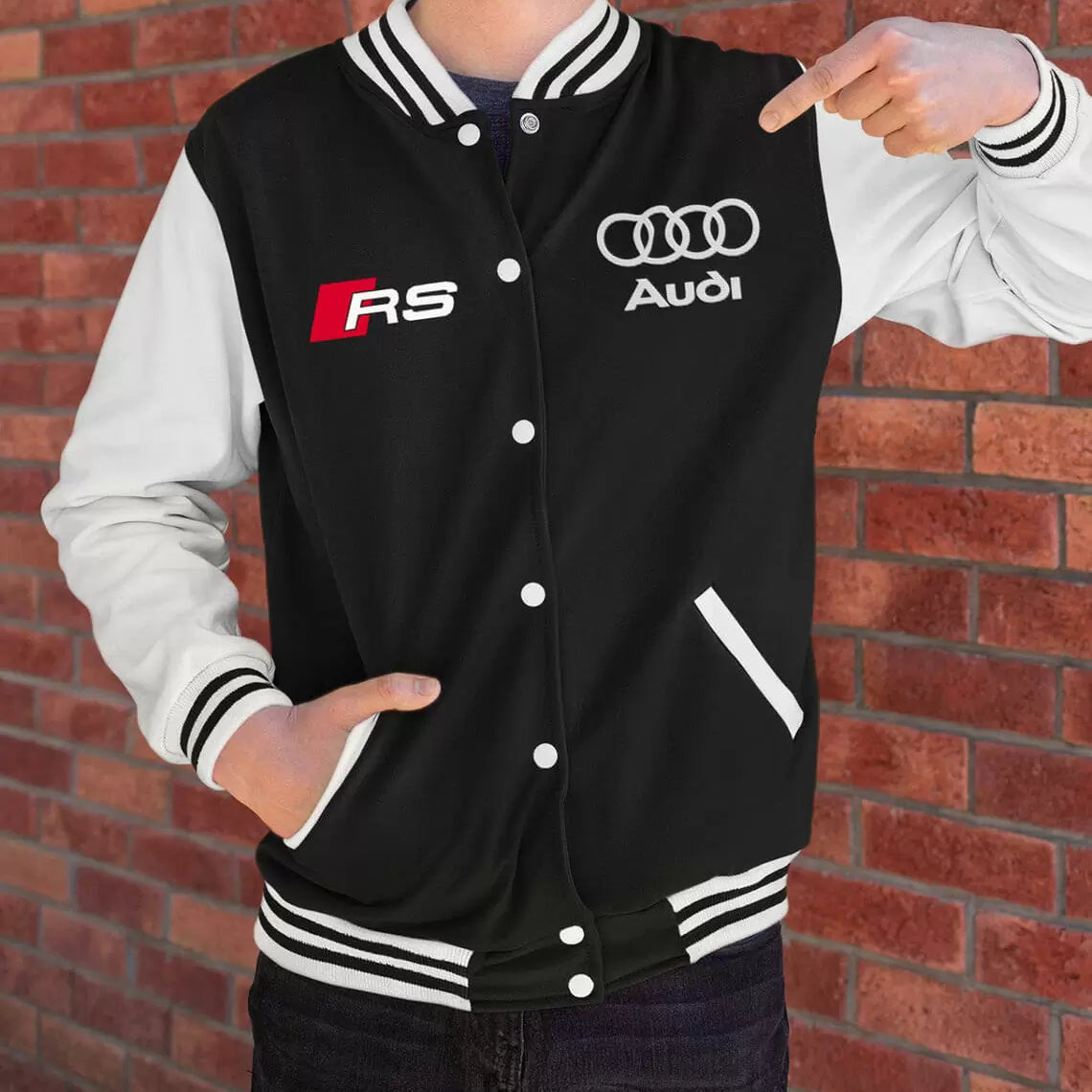 Audi 3D Baseball Jacket V59