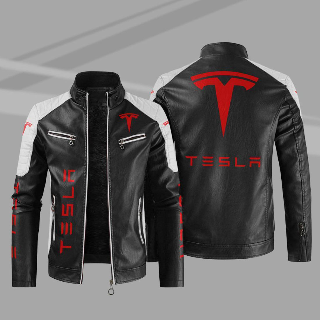 Tesla Jacket Tesla Sport Leather Jacket V48