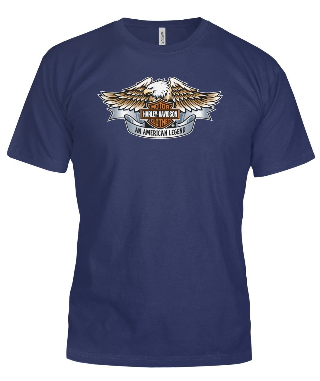 T Shirt Harley Davidson Bella Canvas Tee