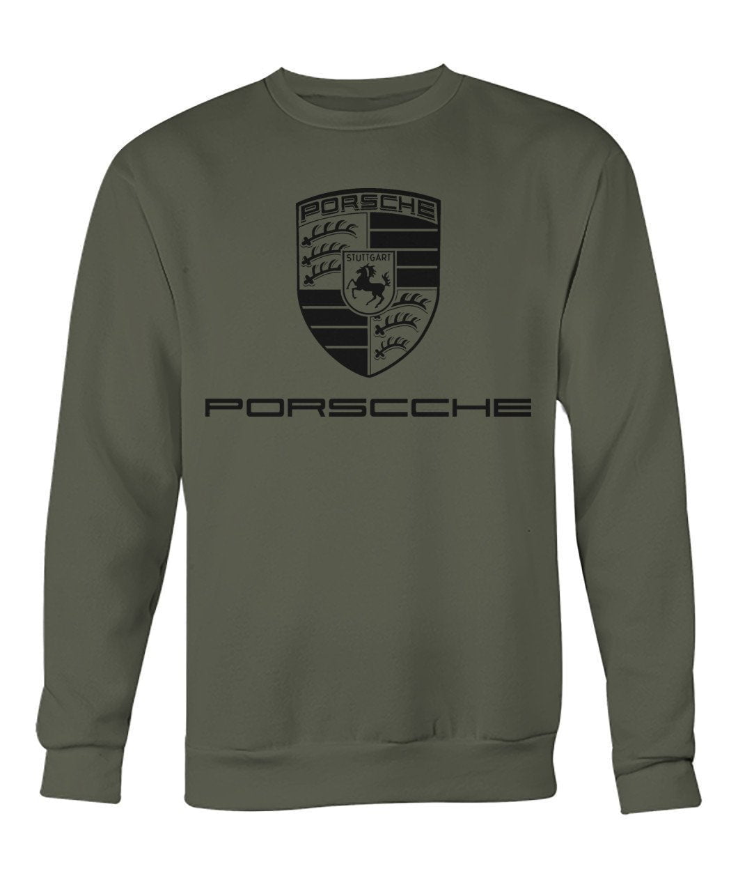 Porsche Desgin Crew Neck Sweatshirt Hoodie