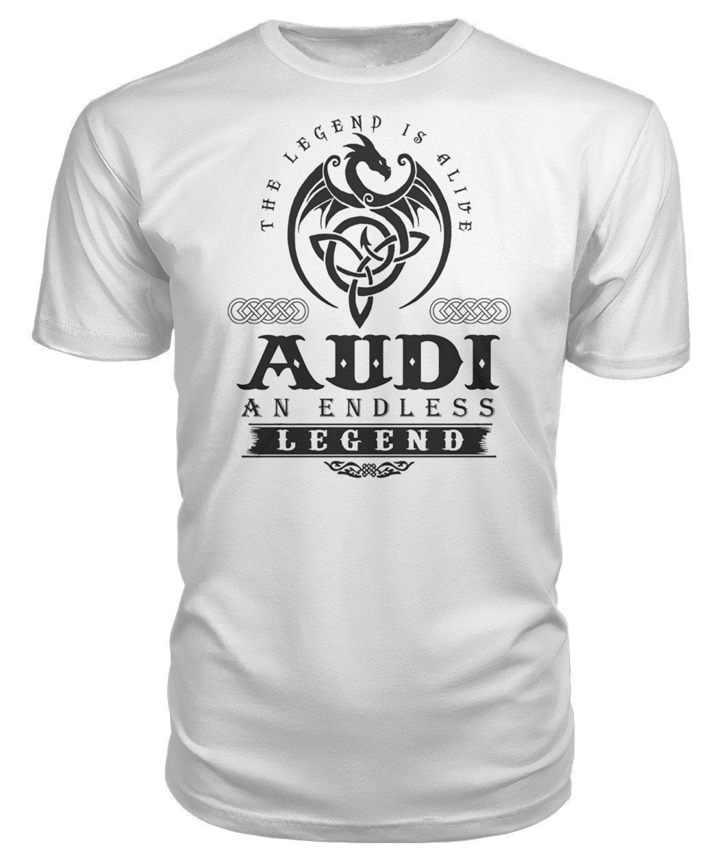 AUDI AN ENDLESS LEGEND Premium Unisex T SHIRT