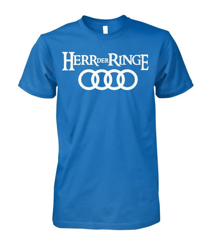 Herr Der Ringe Audi Unisex Cotton Tee