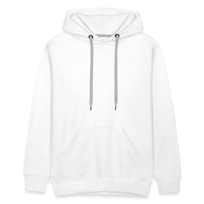 Pedal Pusher Extreme Sport Men’s Premium Hoodie - white