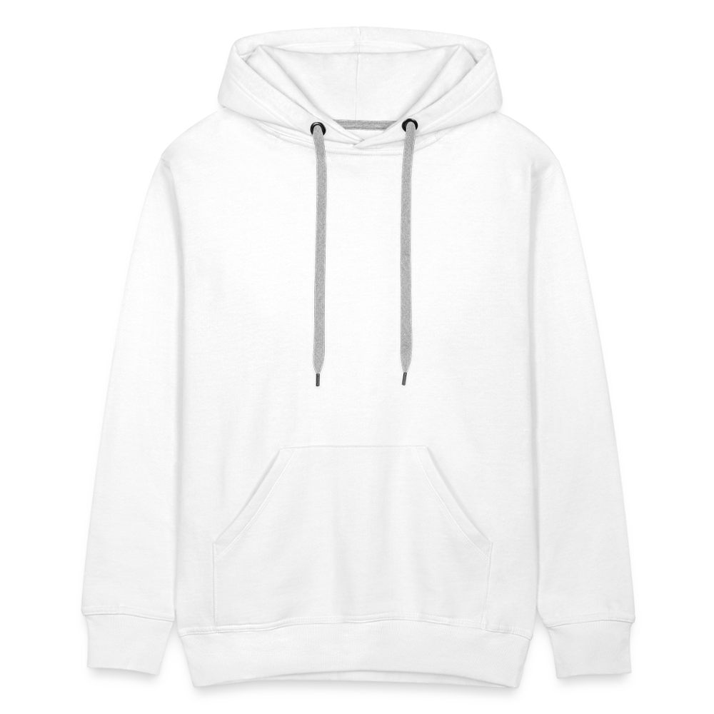 Born Free Choppers Motorcycle Men’s Premium Hoodie - white