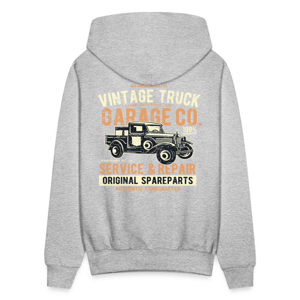 Vintage truck Cars Men's Hoodie - heather gray