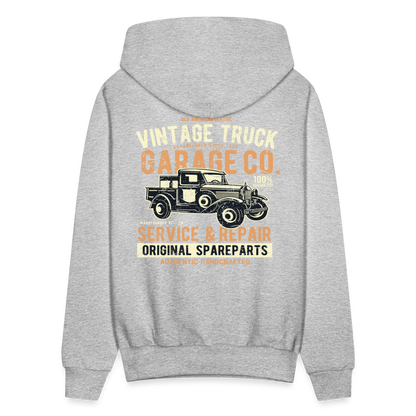 Vintage truck Cars Men's Hoodie - heather gray