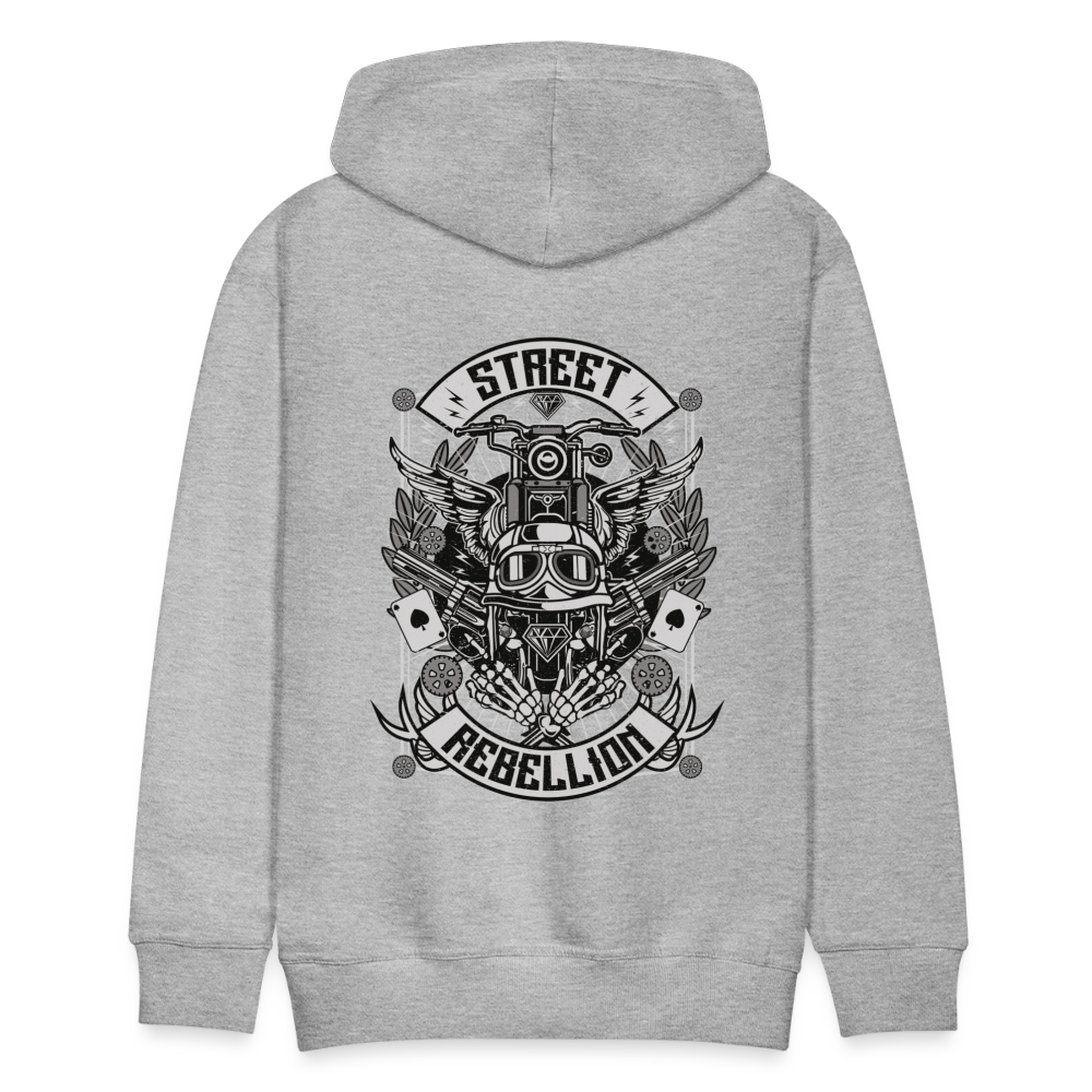 Street Rebellion Men’s Premium Hoodie - heather grey