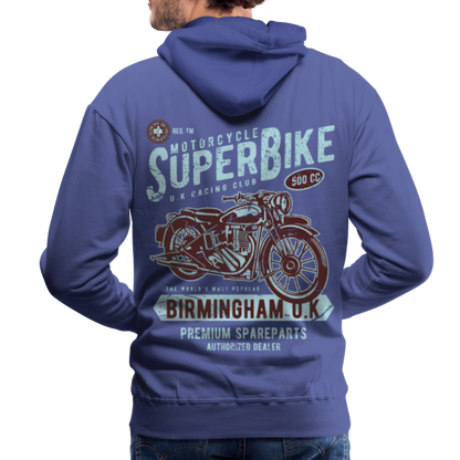 Super Bike Motorcycle Men’s Premium Hoodie - royal blue