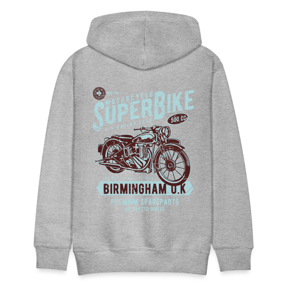 Super Bike Motorcycle Men’s Premium Hoodie - heather grey