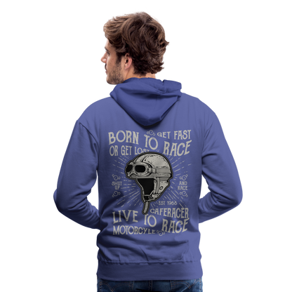 Born to Race Car's Men’s Premium Hoodie - royal blue