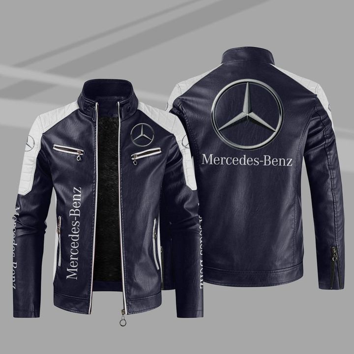 Mercedes Jacket Mercedes Sport Leather Jacket V42