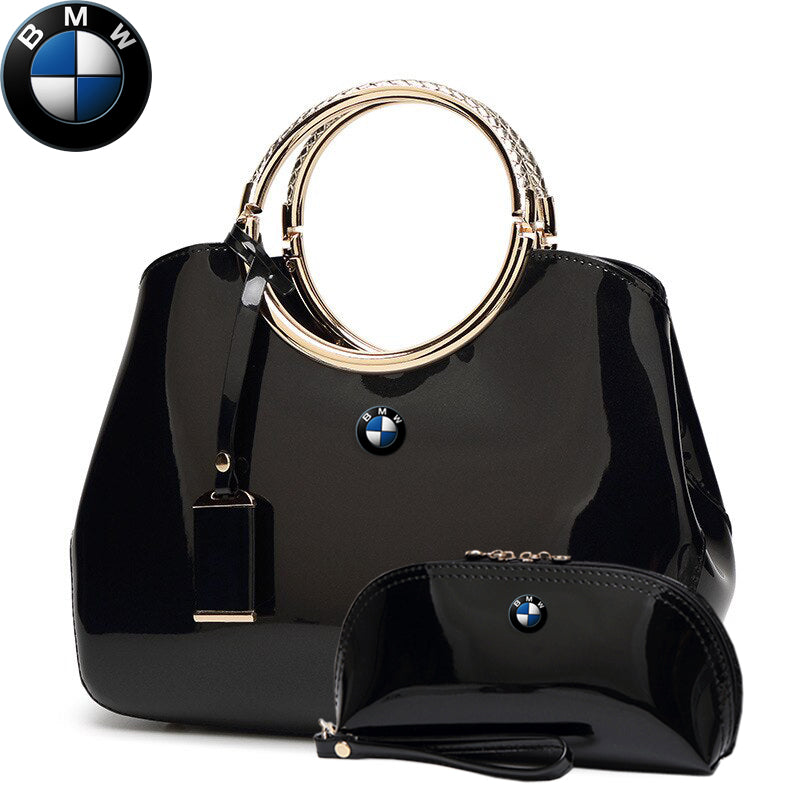 BMW Deluxe Women Handbag With Free Matching Wallet-bag-Driver Apparel-Driversapparel.com