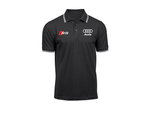 Audi Polo Shirt with Collar in Two colors