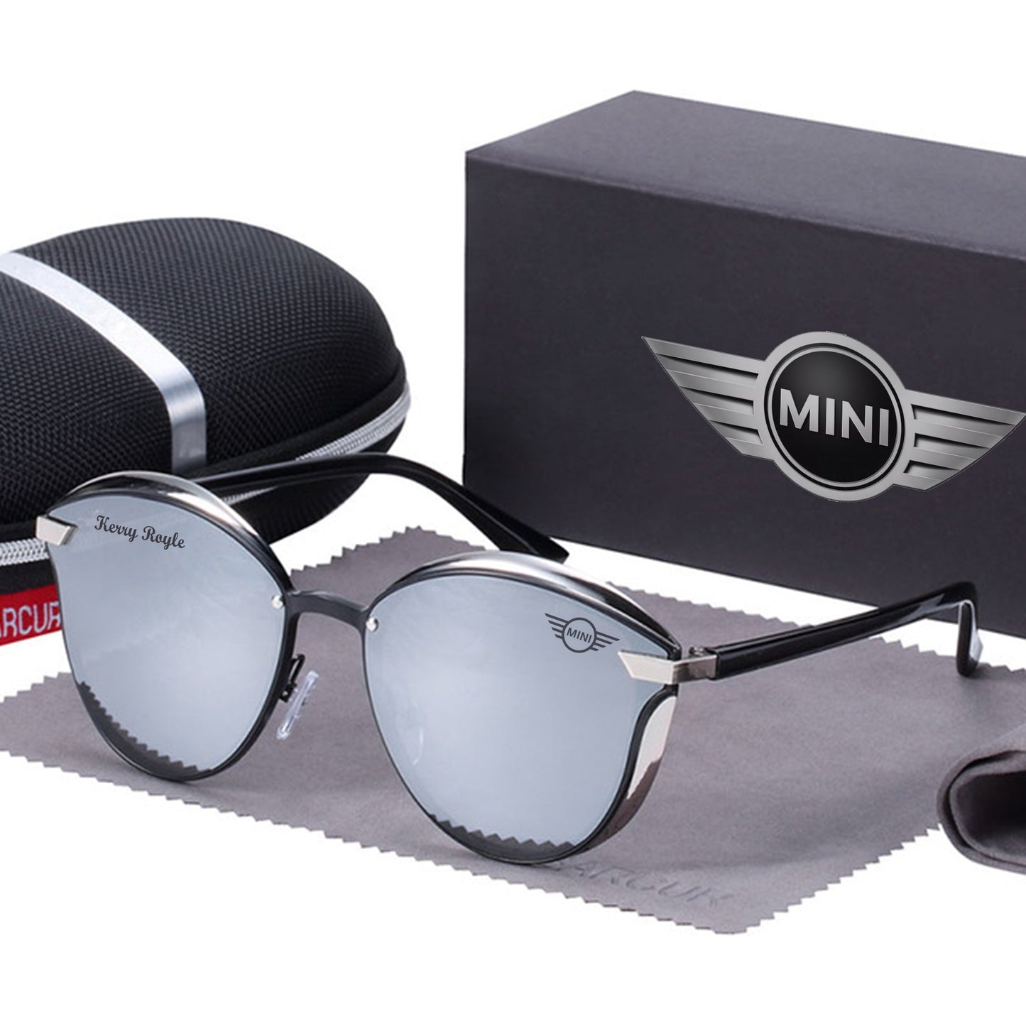 Customize Your Name with Mini Cooper Women’s Polarized Glasses-Driver Apparel-Driversapparel.com