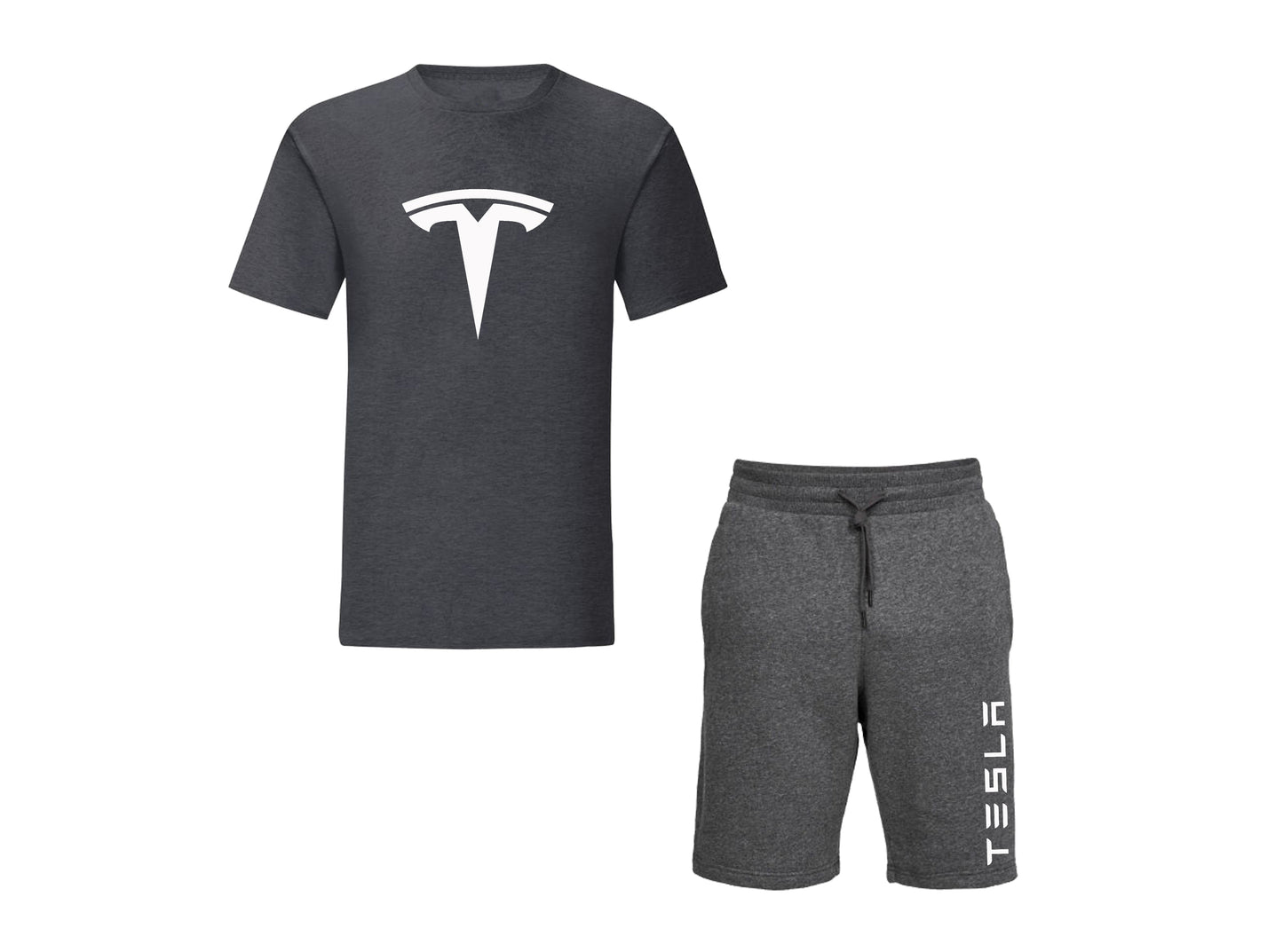 Tesla T-Shirt and Shorts Set