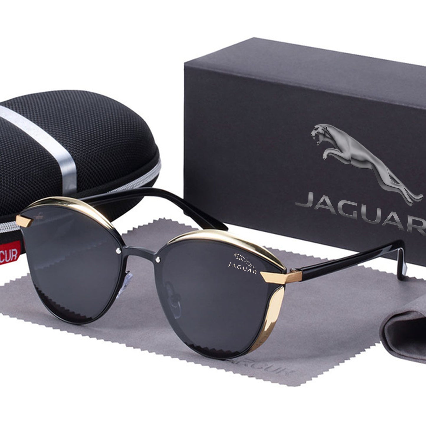 Jaguar Unisex Polarized Sunglasses-Driver Apparel-Driversapparel.com