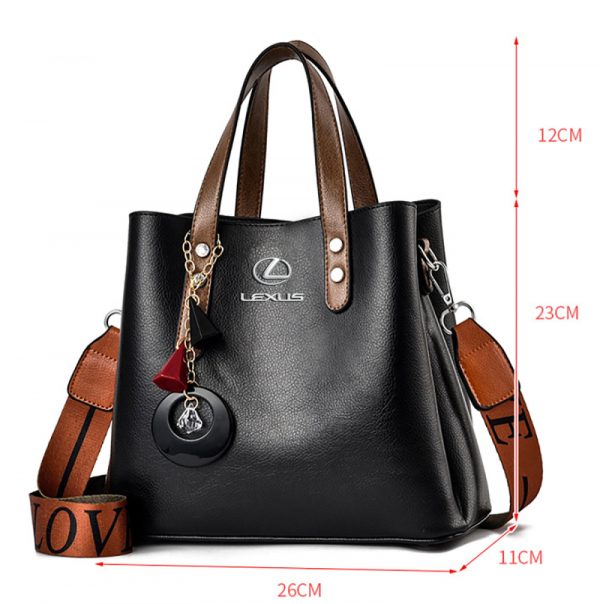 Lexus Luxury Leather Women Handbag-bag-Driver Apparel-Driversapparel.com