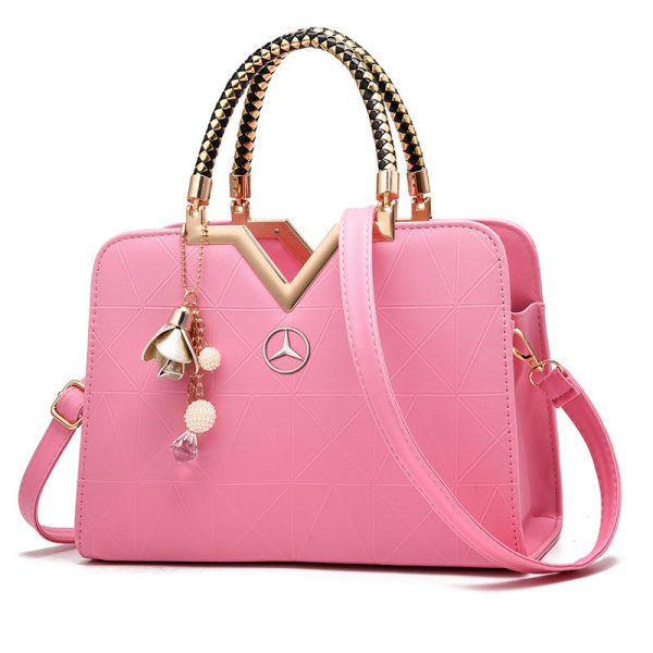 Mercedes Spring Women's Handbag-bag-Driver Apparel-Light Pink-Driversapparel.com