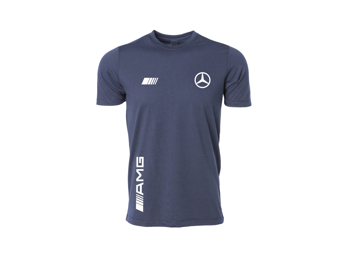 AMG Mercedes Half Sleeves Crewneck T-shirt