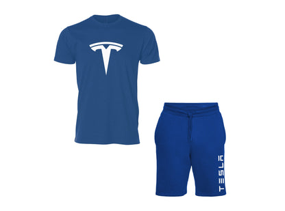 Tesla T-Shirt and Shorts Set