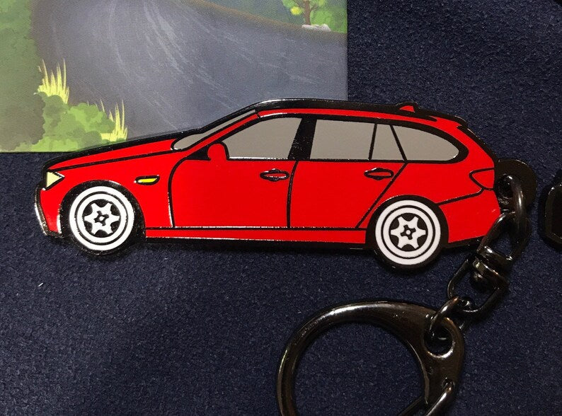 BMW Touring Wagon Keychain