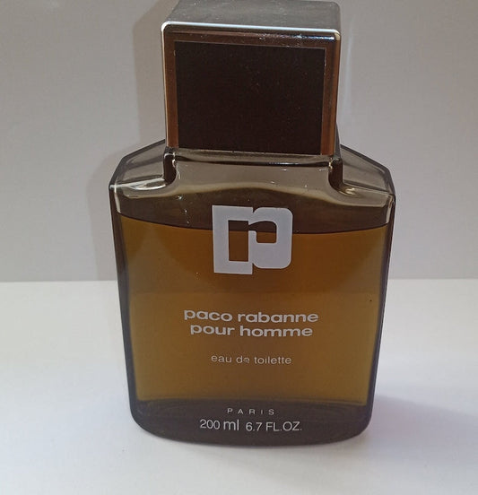 Vintage Paco Rabanne Pour Homme EDT Splash Type 2