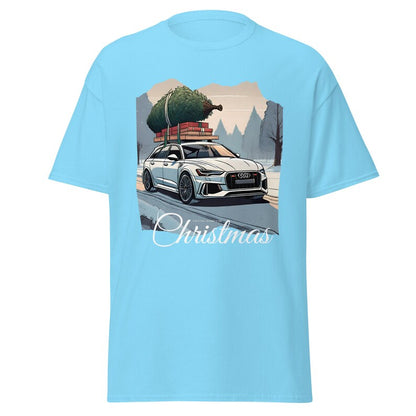 Festive Audi Car T-Shirt for Men