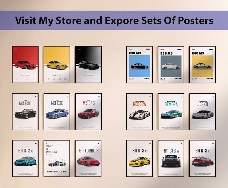 Nissan GTR Car Posters: JDM Wall Art for Kids and Boys_driver_clothing_drivi.store