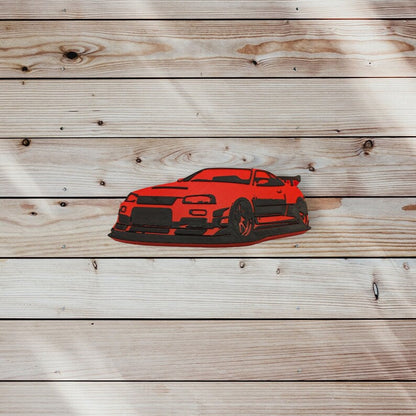 3D Printed JDM Sports Car Wall/Desk Art for Car Enthusiasts