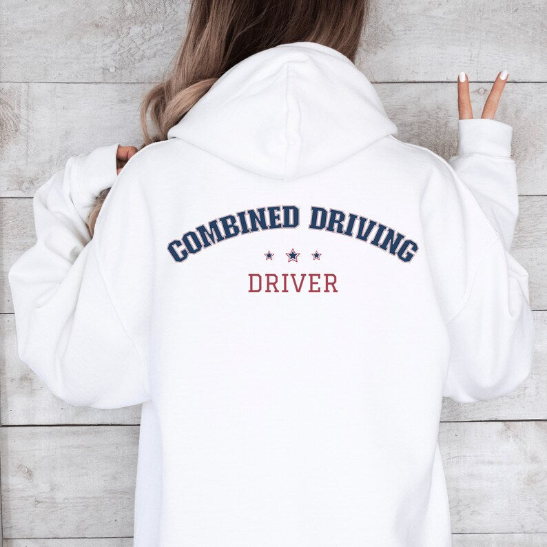 Patriotic Custom Driving Team Hoodie