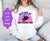 Bad Bitches Ride Retro Sunset Biker Sweatshirt