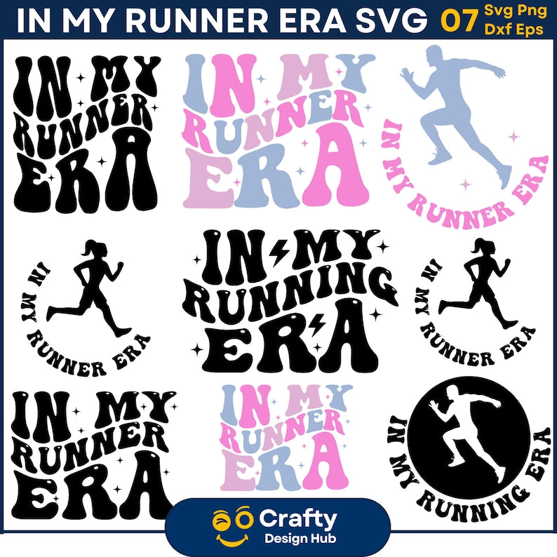 Funny Runner Era SVG Bundle: Game Day, Marathon, and Fitness Designs_driver_clothing_drivi.store