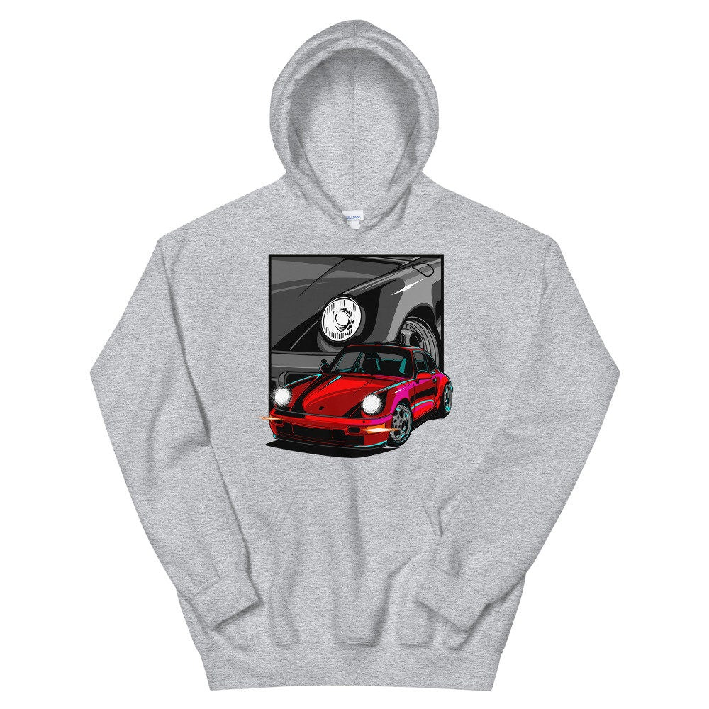 Iconic Euro 964 993 930 Aircooled Car Unisex Hoodie