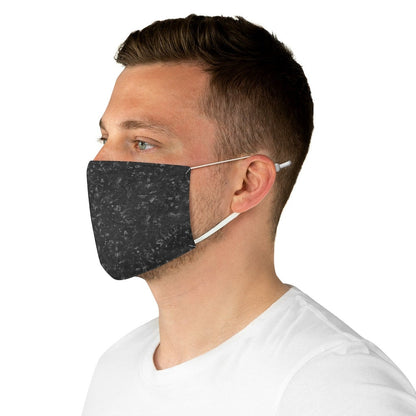 Maschera per il viso in tessuto di carbonio forgiato