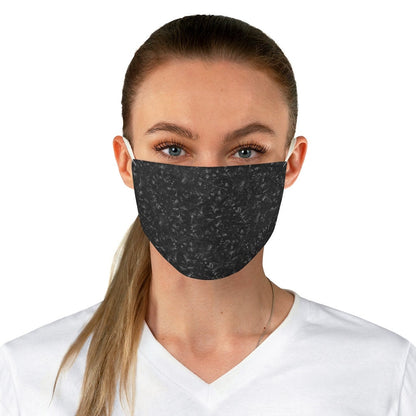 Maschera per il viso in tessuto di carbonio forgiato