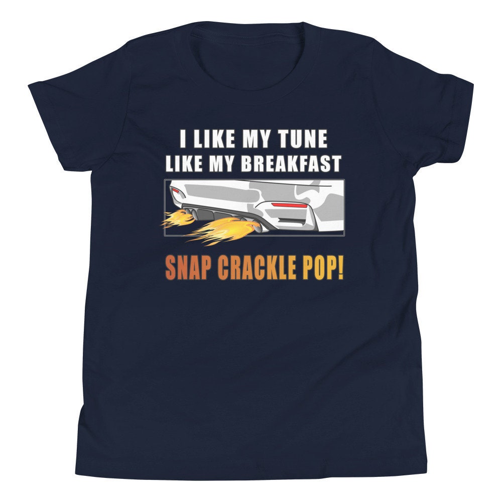 Snap Crackle Pop Tune Youth Short Sleeve T-Shirt