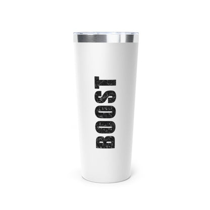 Tumbler Isolato a Vuoto in Rame con Finitura in Carbonio Forgiato, 22oz