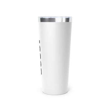 Tumbler Isolato a Vuoto in Rame con Finitura in Carbonio Forgiato, 22oz