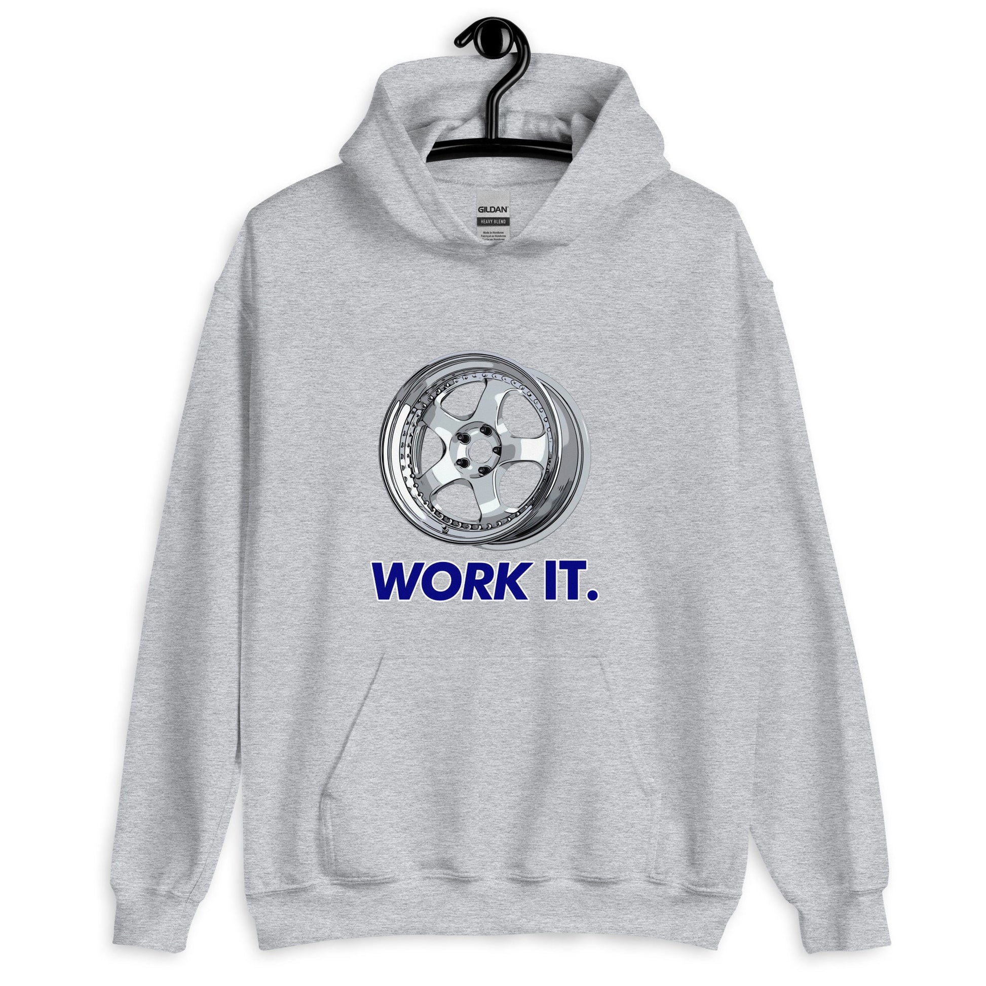 Work It JDM Wheel Hoodie