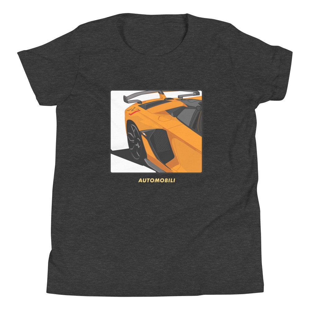 Supercar Automobili Youth Short Sleeve T-Shirt