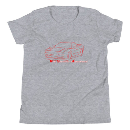 JDM New Sportscar eXperimental Youth Short Sleeve T-Shirt