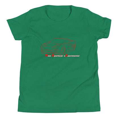 JDM New Sportscar eXperimental Youth Short Sleeve T-Shirt