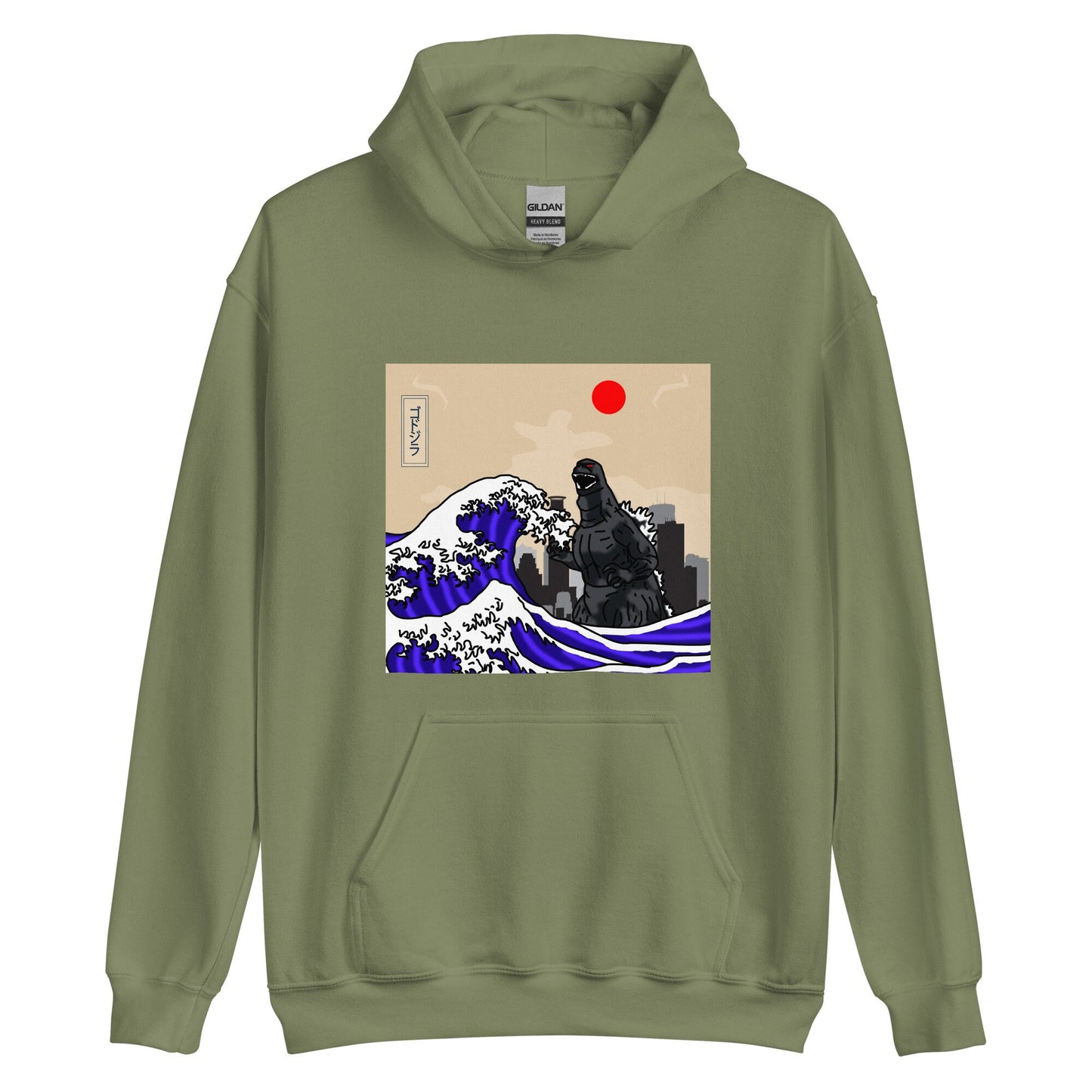 JDM ZILLA Tsunami Kaiju Unisex Hoodie