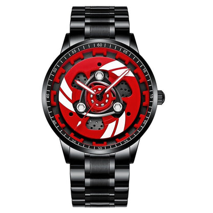 Gyro - Orologio con Cerchio in Lega Ducati, Accessori per Appassionati di Auto