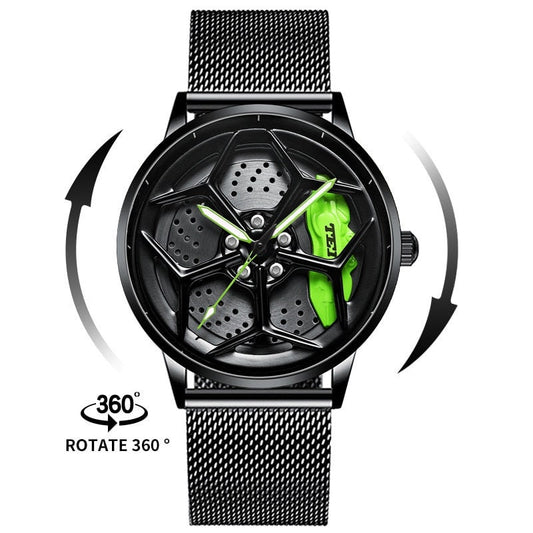 Orologio Gyro - Lambo Tei Racing in Lega, Accessori per Appassionati di Auto