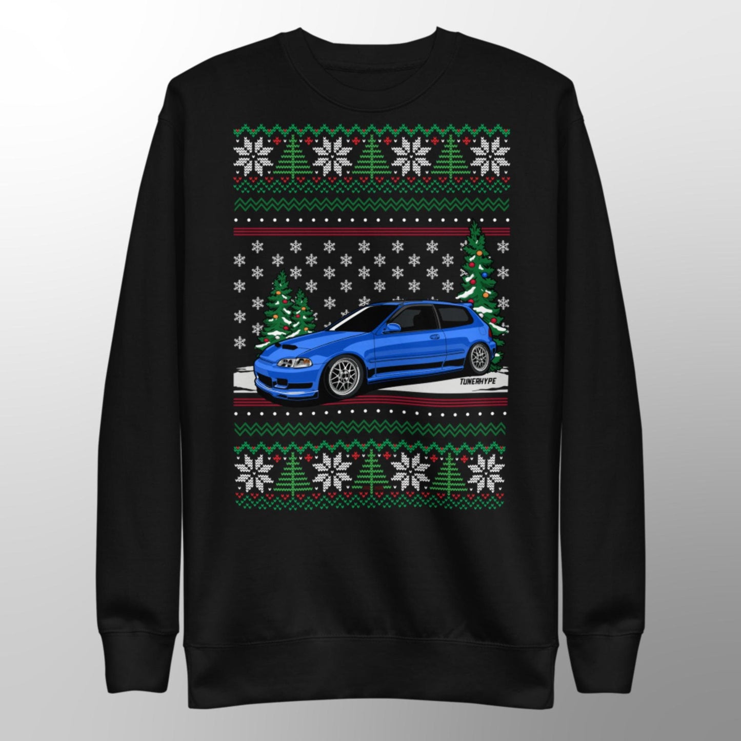 Maglione di Natale Brutto - Honda Civic EG