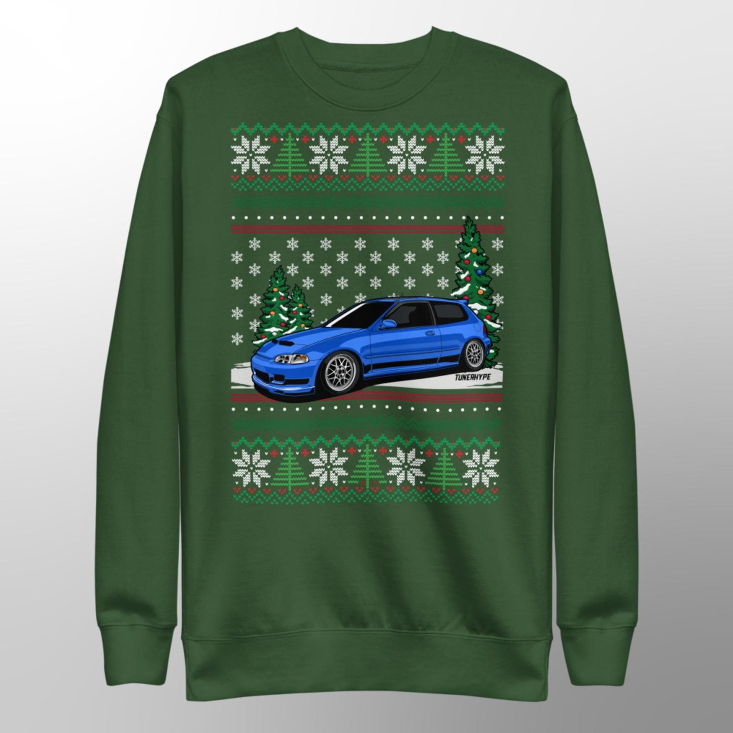 Maglione di Natale Brutto - Honda Civic EG