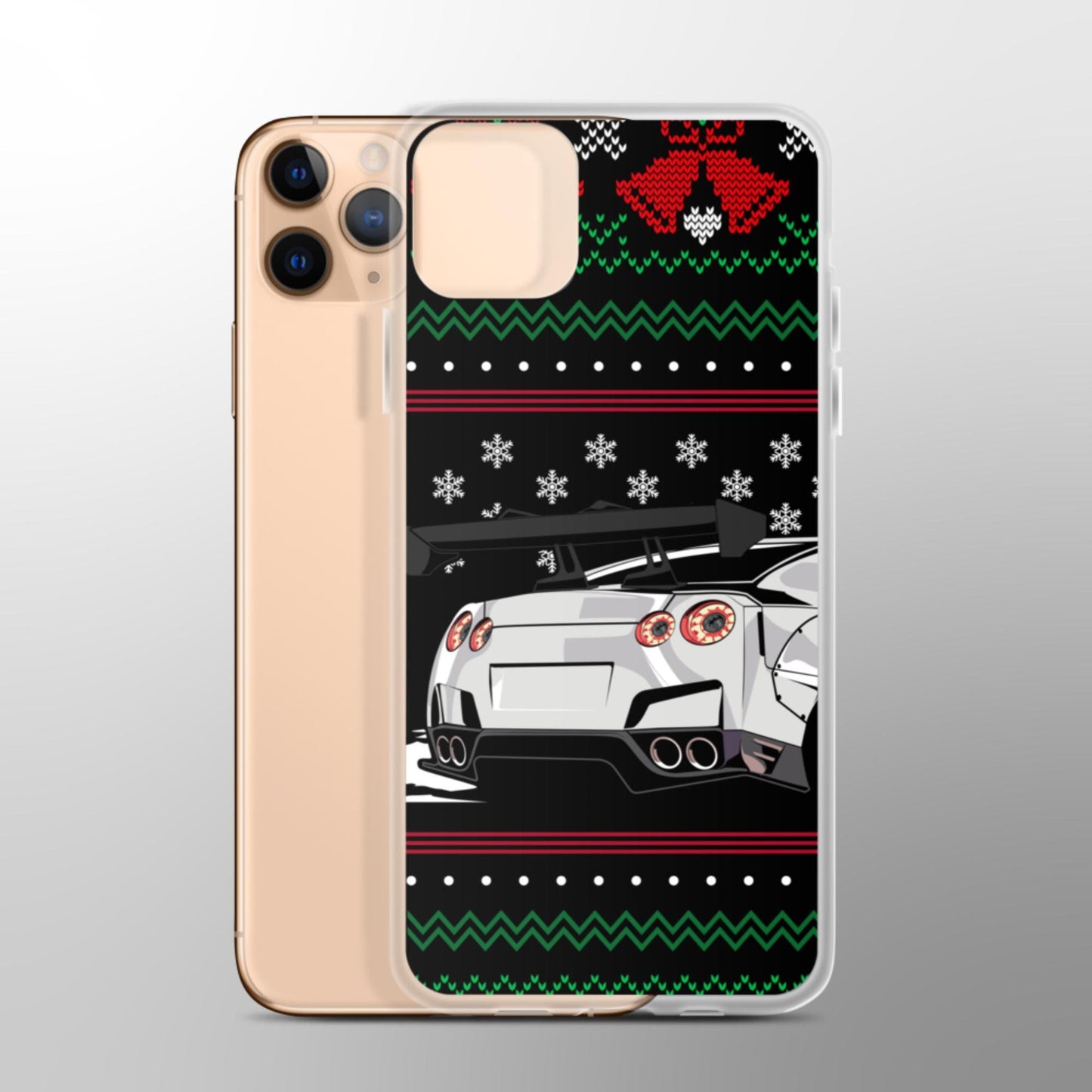 Custodia per iPhone Nissan Skyline R35 GT-R - Natale