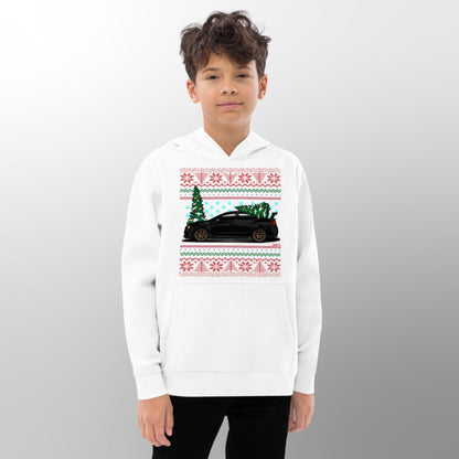 Ugly Christmas Hoodie - Subaru WRX - Youth