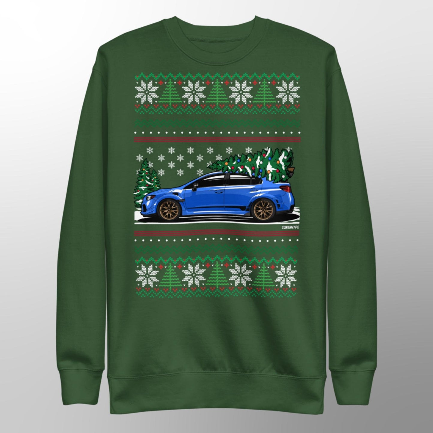 Maglione Natalizio Brutto - Subaru WRX STI